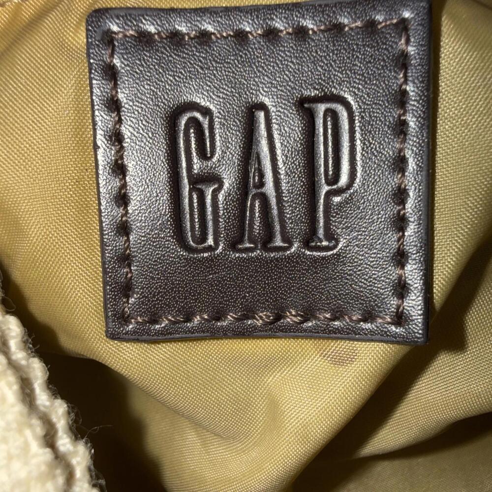 VTG Y2K Gap Baguette Small Nylon Handbag Shoulder Bag Purse Zip Blue 2004‎ READ - Picture 15 of 15